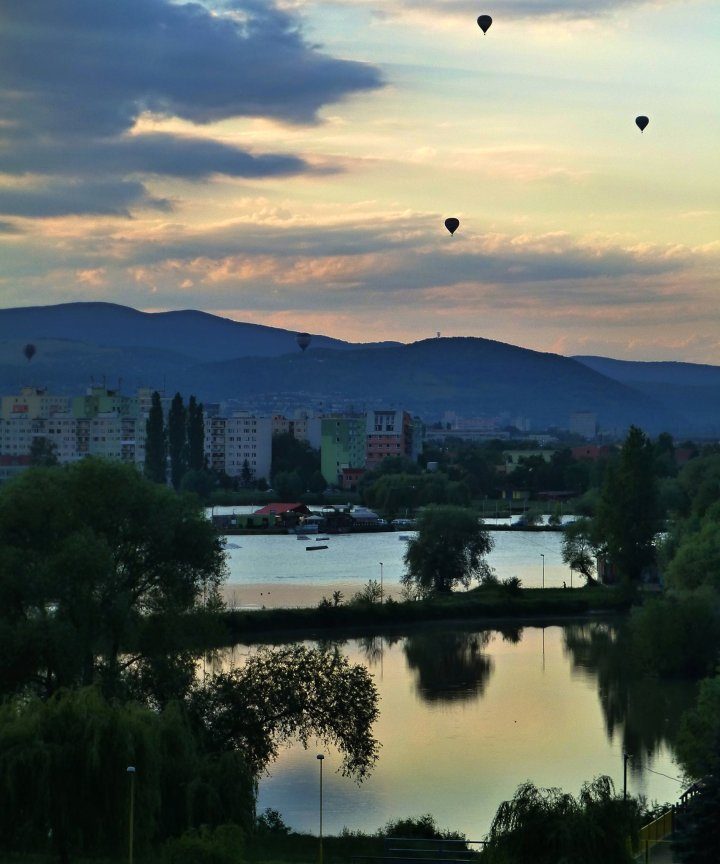 Balloon fiesta in Kosice Slovakia