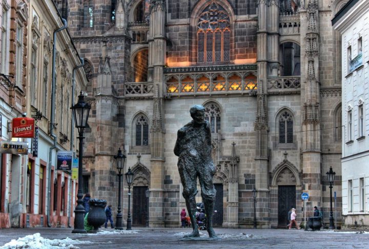 Julius Jakoby’s statue, Things to do in Kosice, Slovakia