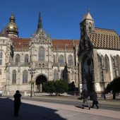 Kosice Cathedral and St Michael chapel, Slovakia