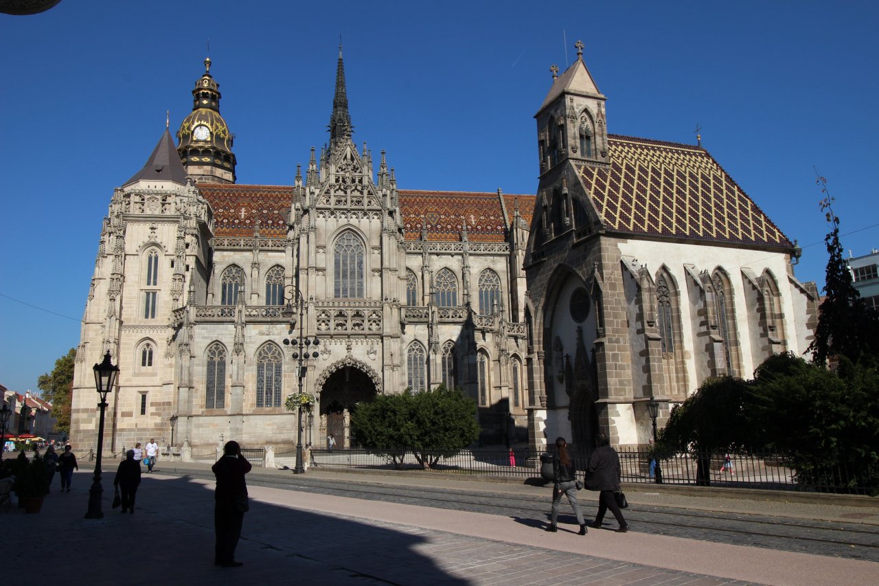 Kosice Cathedral and St Michael chapel, Slovakia