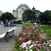 Park with a Fountain with Zodiac Signs, Things to do in Kosice, Slovakia