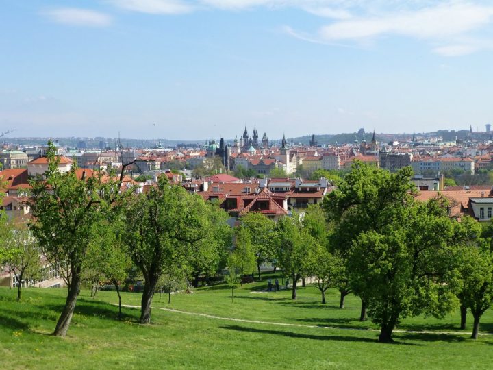 A view of Prague from Petrin hill, What to do in Prague