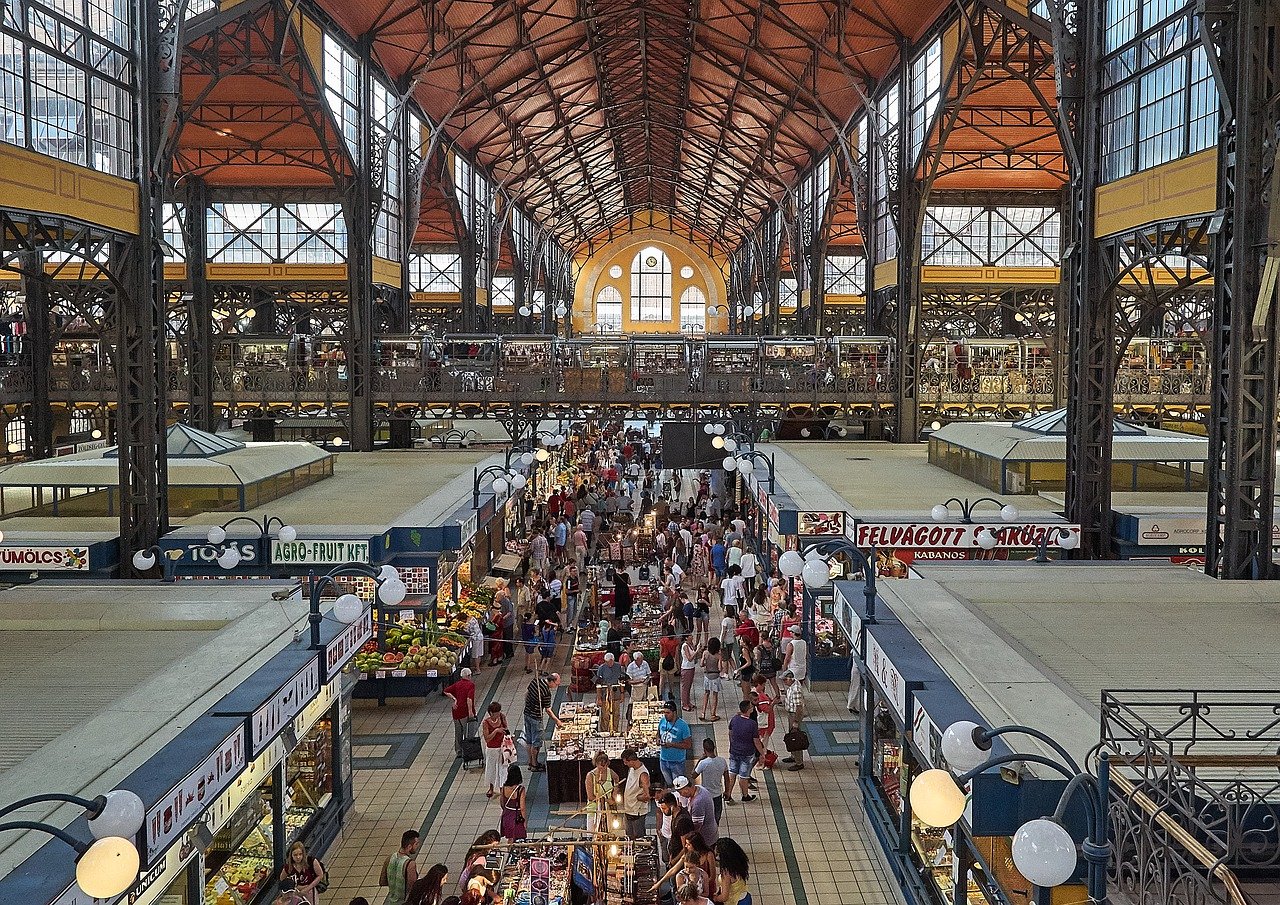 Central Market Hall, Budapest, Hungary 2