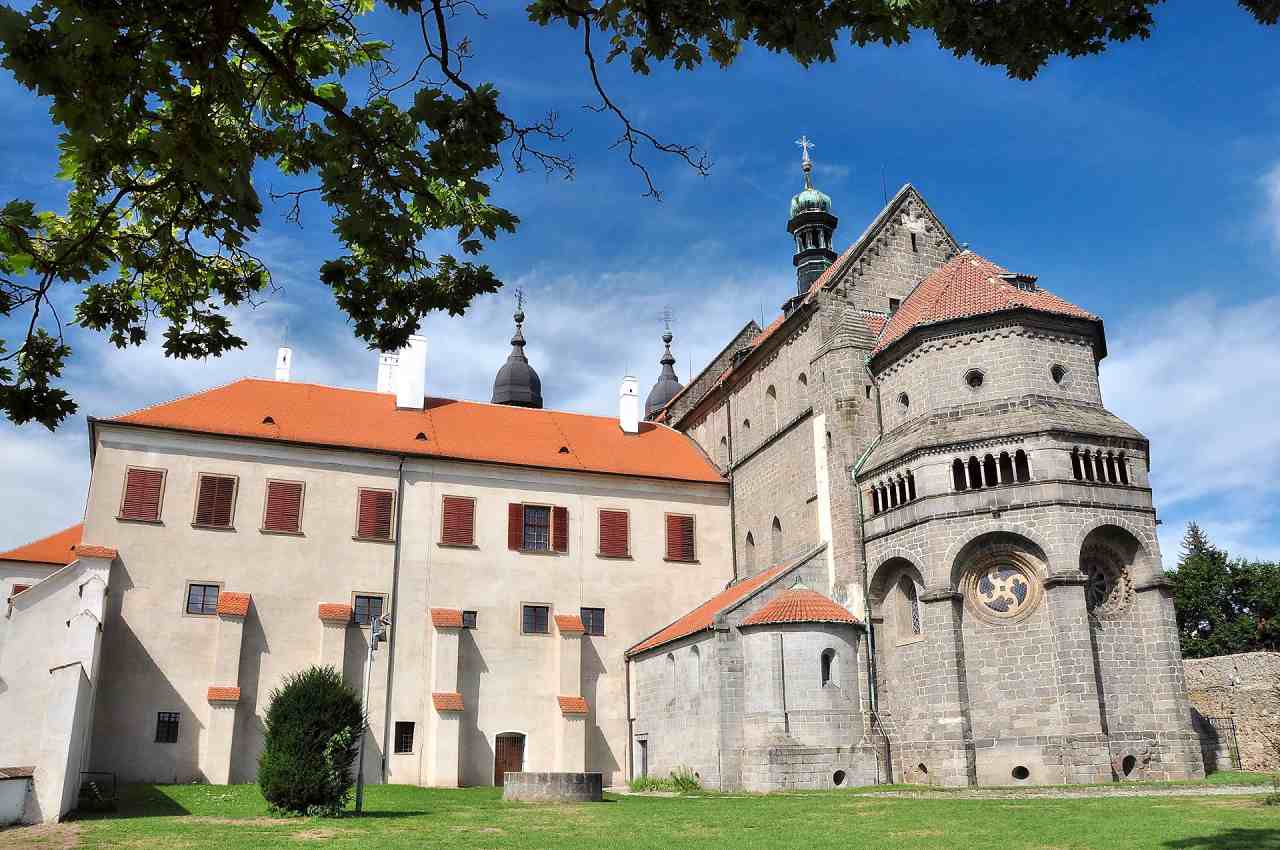 The Jewish Quarter and St Procopius’ Basilica in Třebíč, Czech Republic