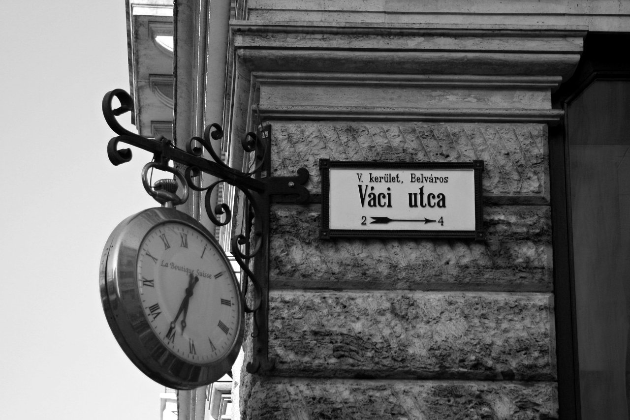 Vaci Street, Budapest, Hungary 2