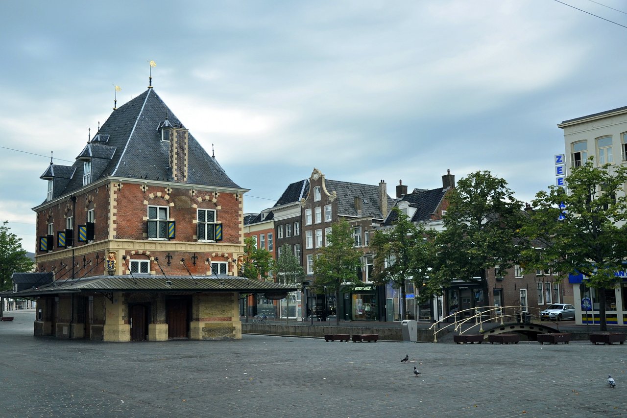 De Waag and Waagplein, Leeuwarden, Netherlands