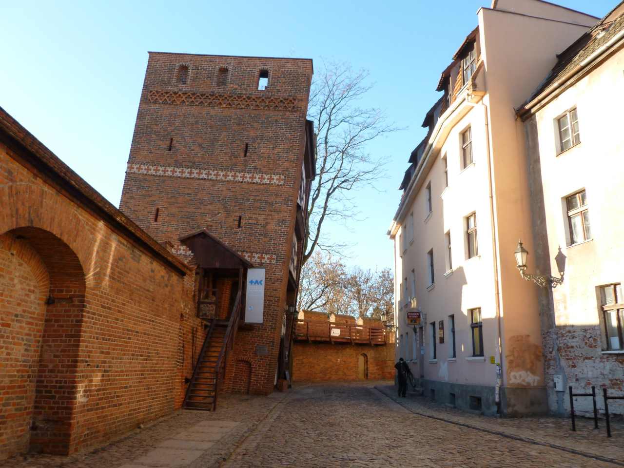 Leaning Tower in Torun, Poland