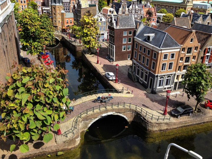 Madurodam - a miniature city in Scheveningen, The Hague, the Netherlands