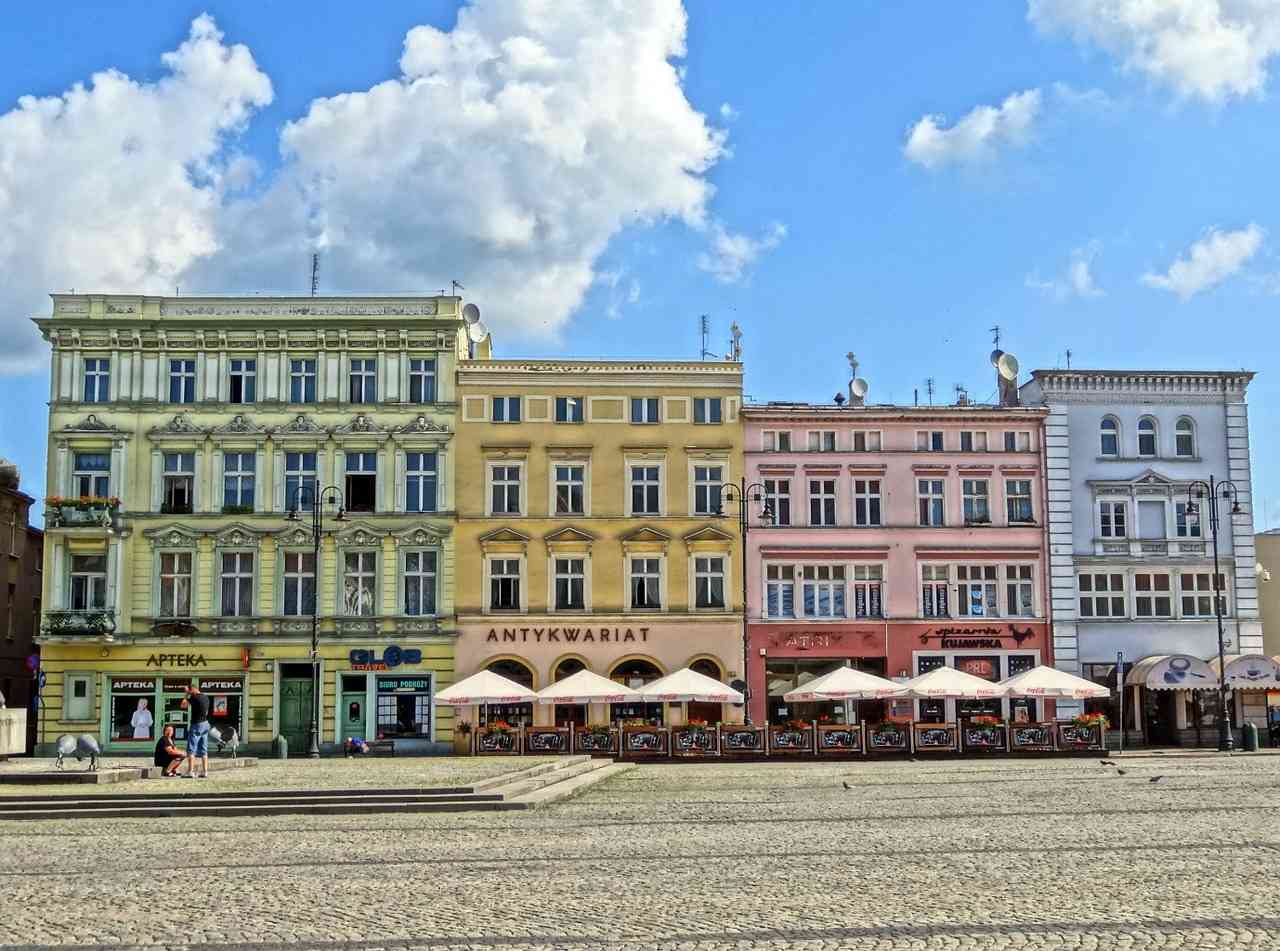 Old Market Square, Bydgoszcz, Poland