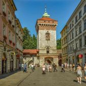 St Florian’s Gate, Krakow, Poland