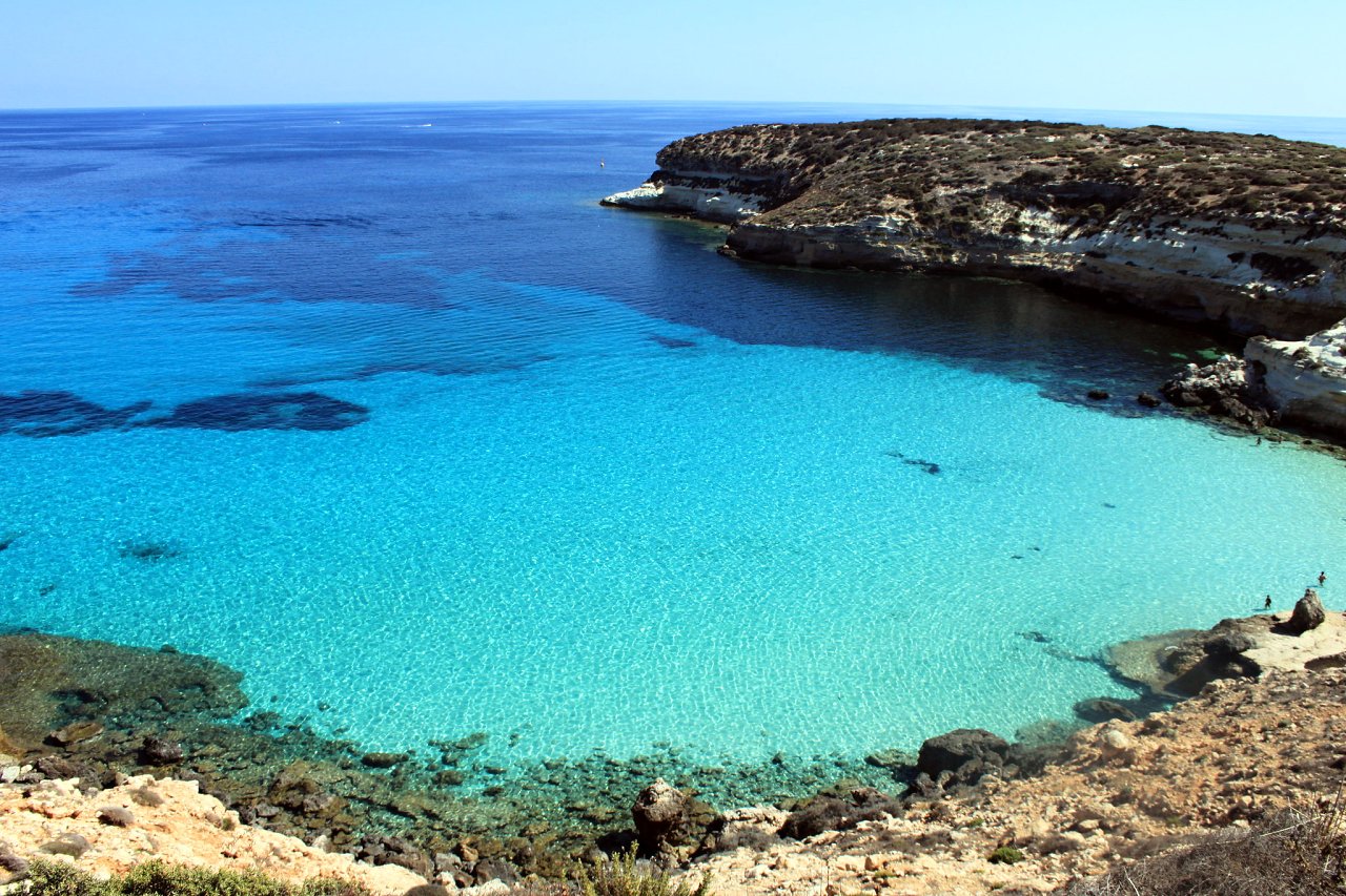 Lampedusa, Rabbit Island, Italy Beaches