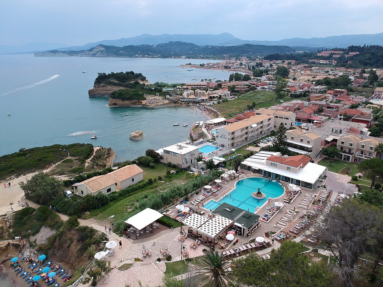 Sidari Resort Area, Canal d’Amour, Greece Beaches