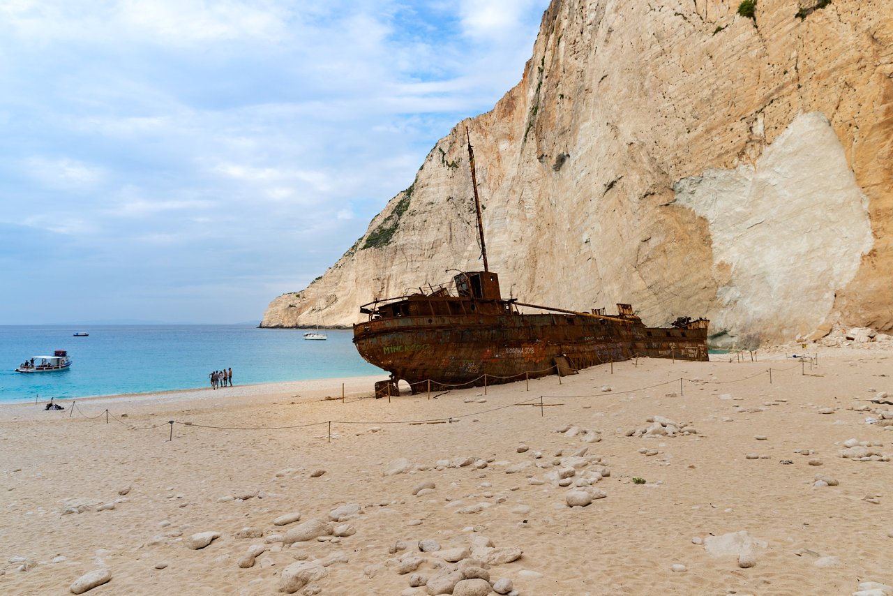 The Shipwreck, Navagio Beach, Greece Beaches
