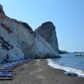 White Beach, Red Beach, Greece beaches