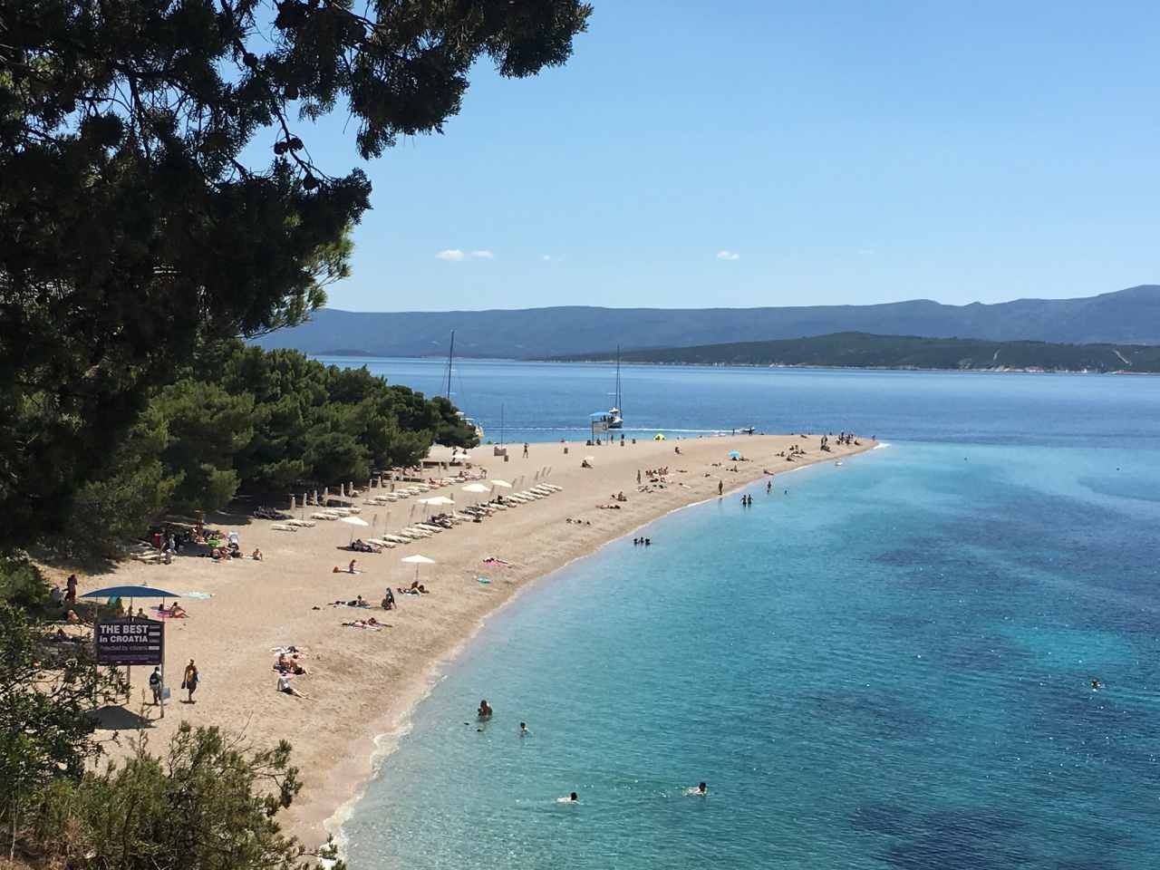 Zlatni Rat Beach, Bol, Best Beaches in Croatia