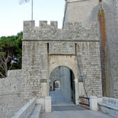 Door from Ploce, Dubrovnik, Beaches in Croatia