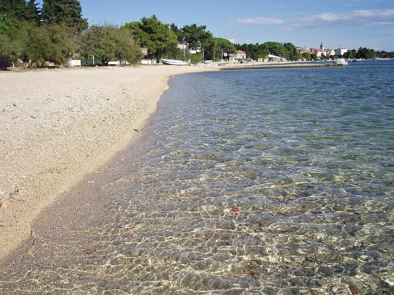 Lipauska Beach, Bibinje, Croatia