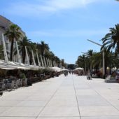 Riva, Split, Beaches in Croatia