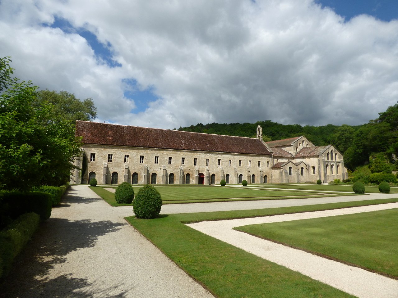 Cistercian Abbey of Fontenay, Unesco France 1