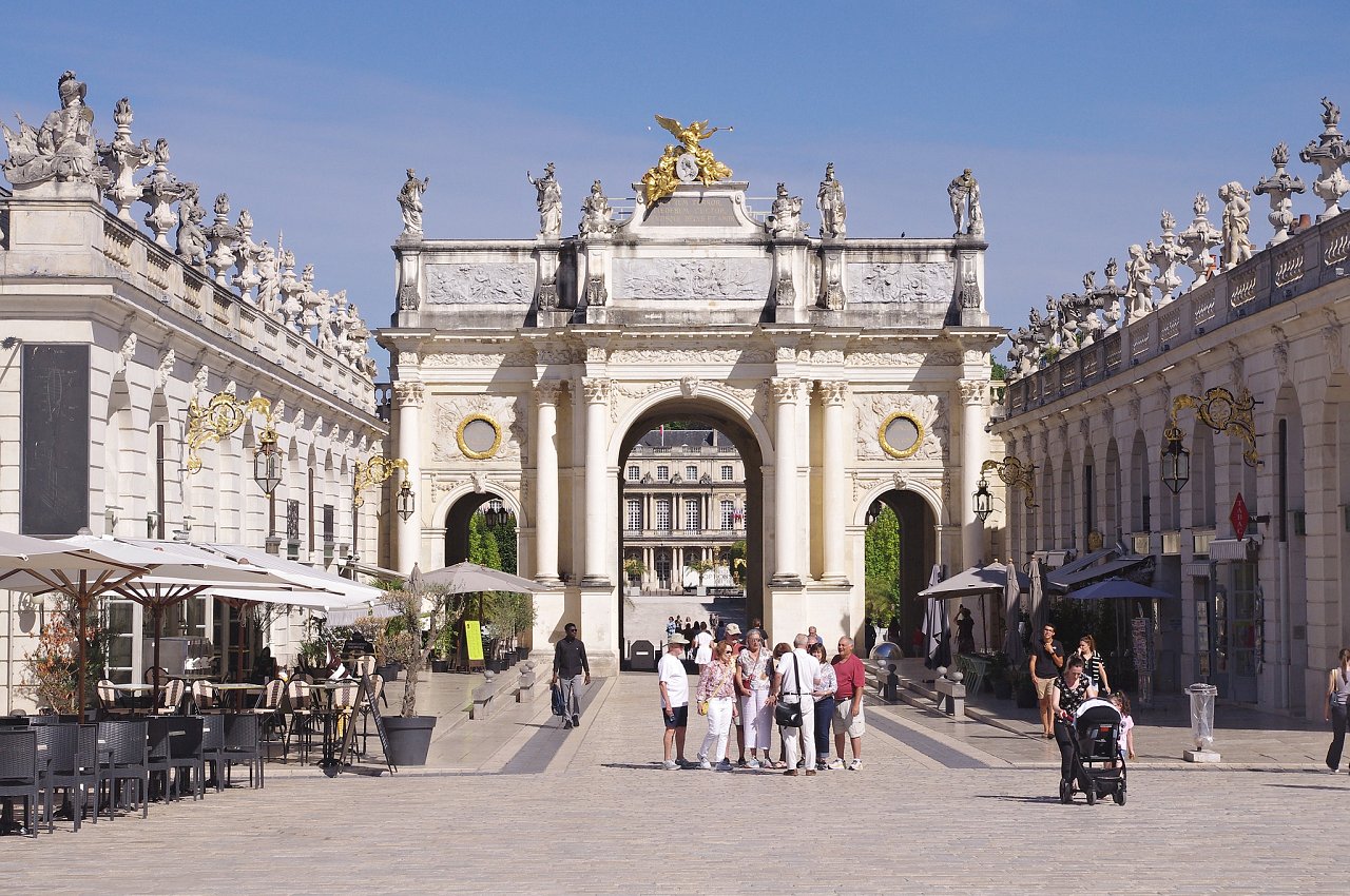 Place Stanislas, Place de la Carrière and Place d’Alliance in Nancy, Unesco France 1