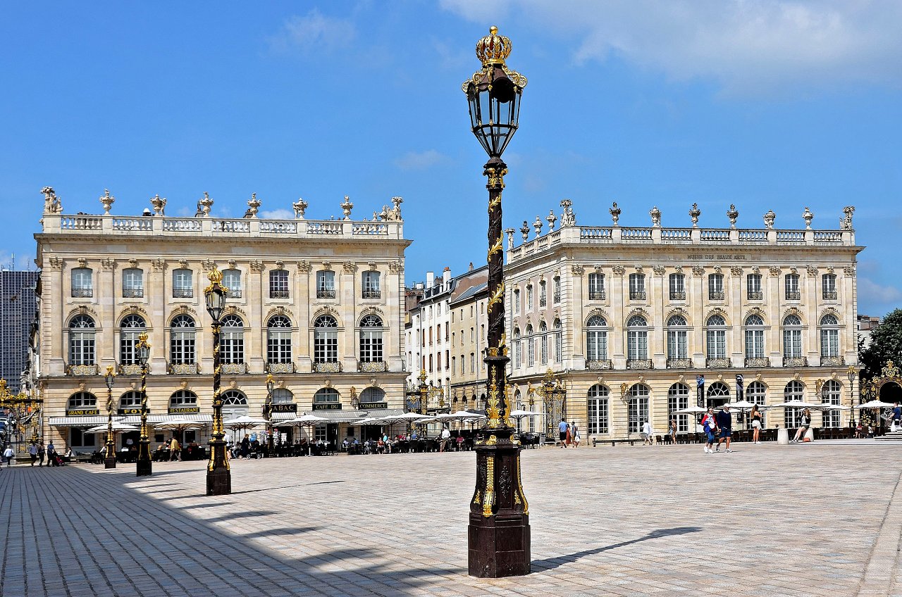 Place Stanislas, Place de la Carrière and Place d’Alliance in Nancy, Unesco France 2
