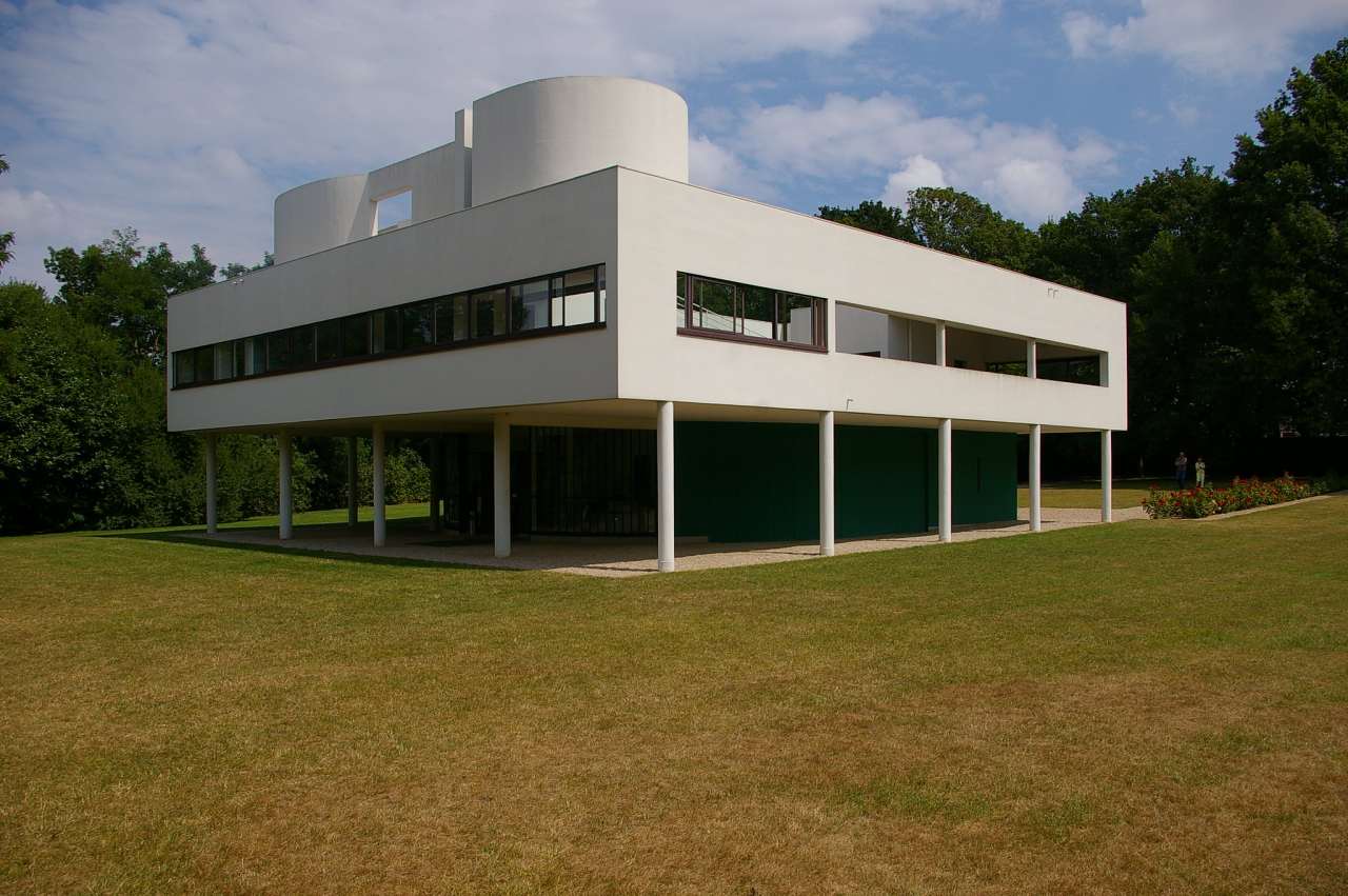 Villa Savoye, The Architectural Work of Le Corbusier, an Outstanding Contribution to the Modern Movement, Unesco France