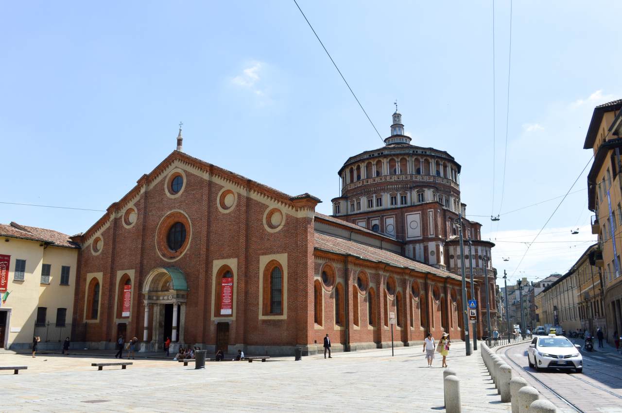Church and Dominican Convent of Santa Maria delle Grazie with „The Last Supper“ by Leonardo da Vinci, UNESCO Italy