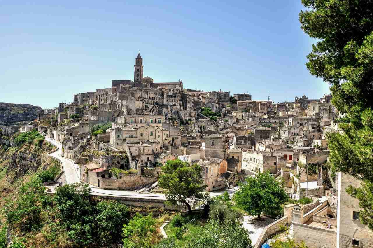 The Sassi and the Park of the Rupestrian Churches of Matera, UNESCO Italy