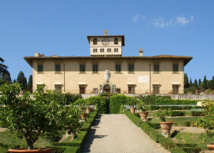 Medici Villas and Gardens in Tuscany, Italy