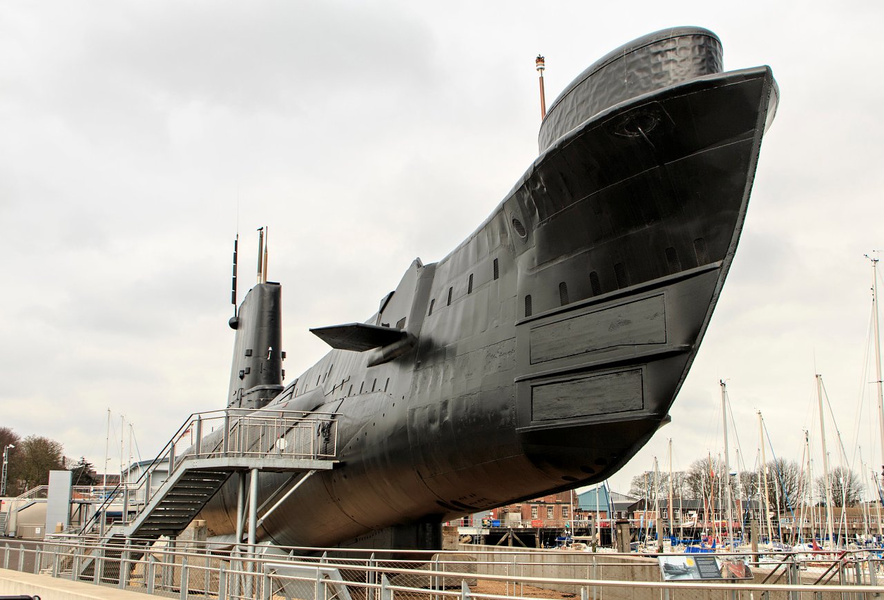 Royal Navy Submarine Museum, Portsmouth, England
