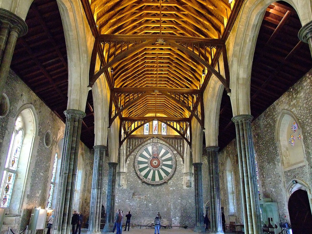 Winchester Castle’s Great Hall, Winchester, England