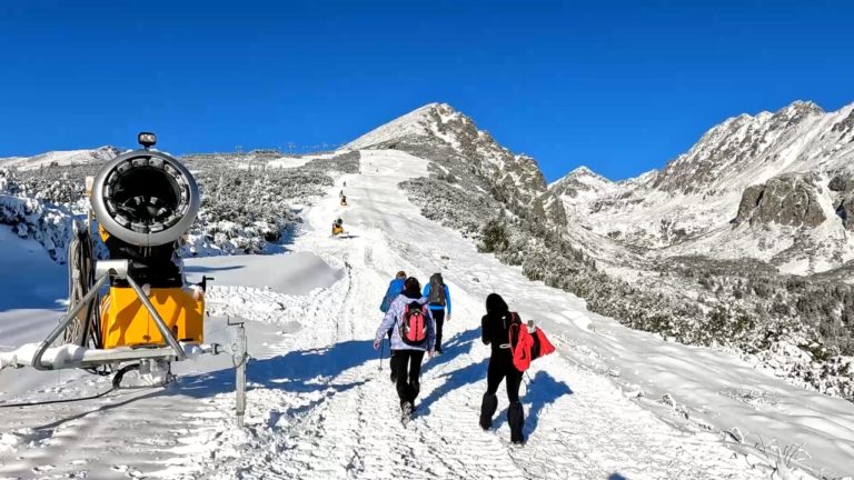 Strbske pleso, ski resort, High Tatras, Slovakia