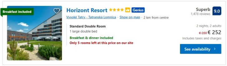 Horizont Resort, Tatranska Lomnica, Slovakia