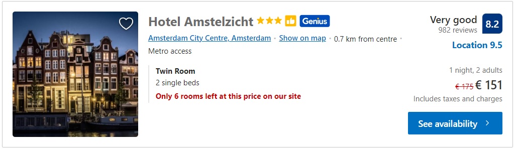 Hotel Amstelzicht, Amsterdam