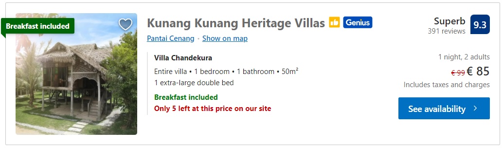 Kunang Kunang Heritage Villas, Malaysia