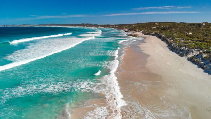 Kangaroo Island Pennington Bay Beach in Australia