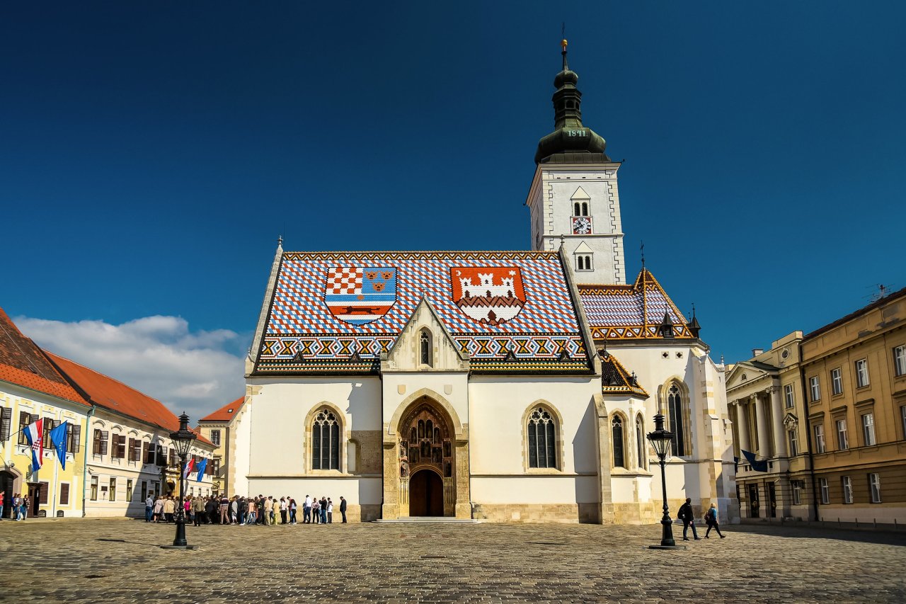 St. Mark’s Church, Zagreb, Croatia