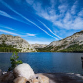 Tenaya lake in Yosemite, USA