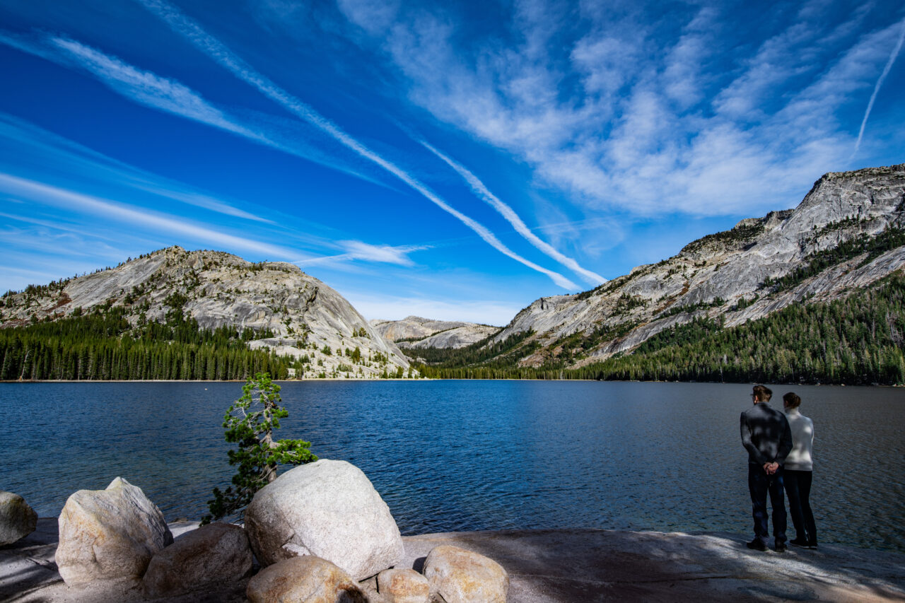 Tenaya lake in Yosemite, USA