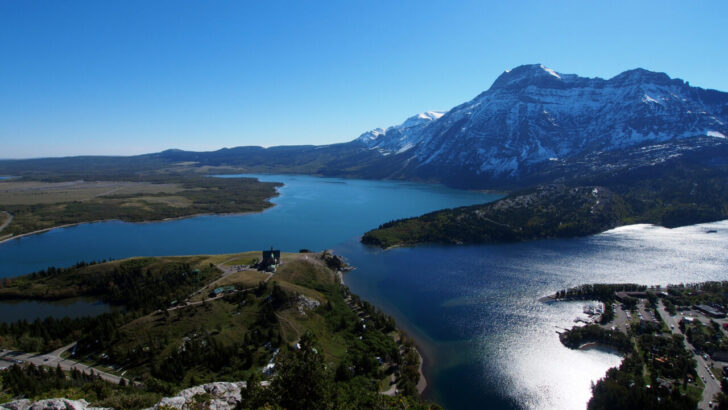Waterton Lakes National Park from Bears's Hump Trail, Canada
